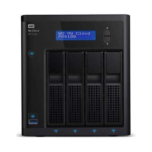ذخیره ساز تحت شبکه وسترن دیجیتال مدل WD My Cloud PR4100 WDBNFA0400KBK-EESN 4-Bay- ظرفیت 40 ترابایت