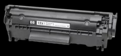 کارتریج تونر مشکی طرح اصلی HP مدل 12X