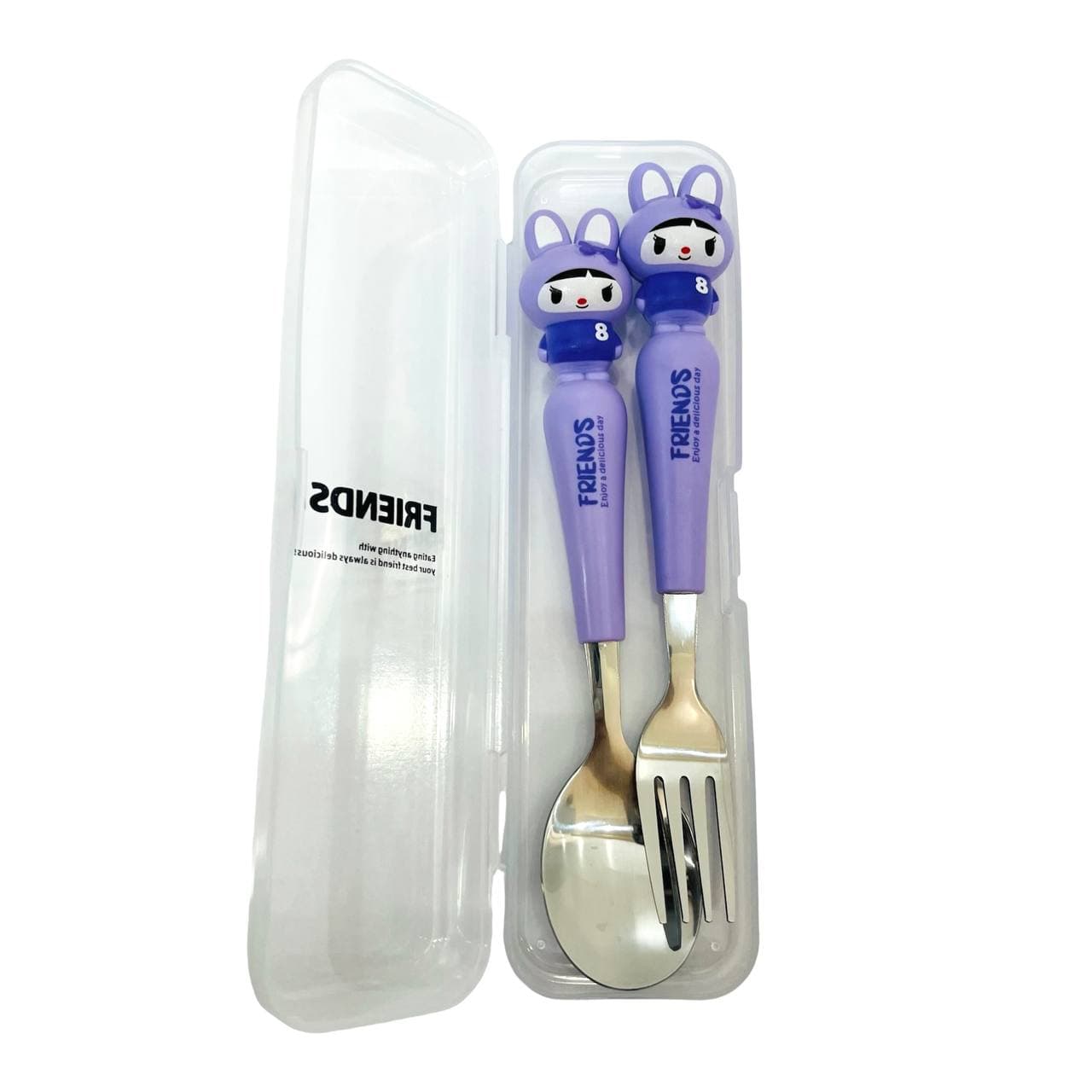 ست قاشق و چنگال کرومی