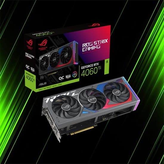 کارت گرافیک ایسوس ROG Strix RTX 4060 Ti OC Edition 16GB