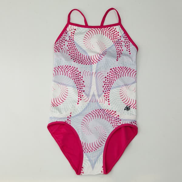 مایو زنانه سفید سرخابی 3035