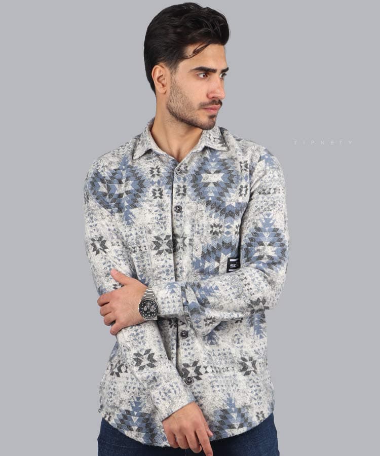 پیراهن مردانه پشمی پاییزه 0738