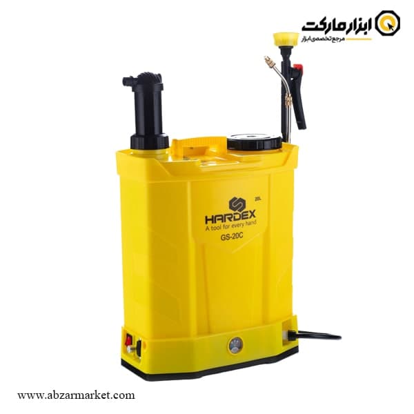 سمپاش شارژی و دستی هاردکس 20 لیتری مدل GS-20C