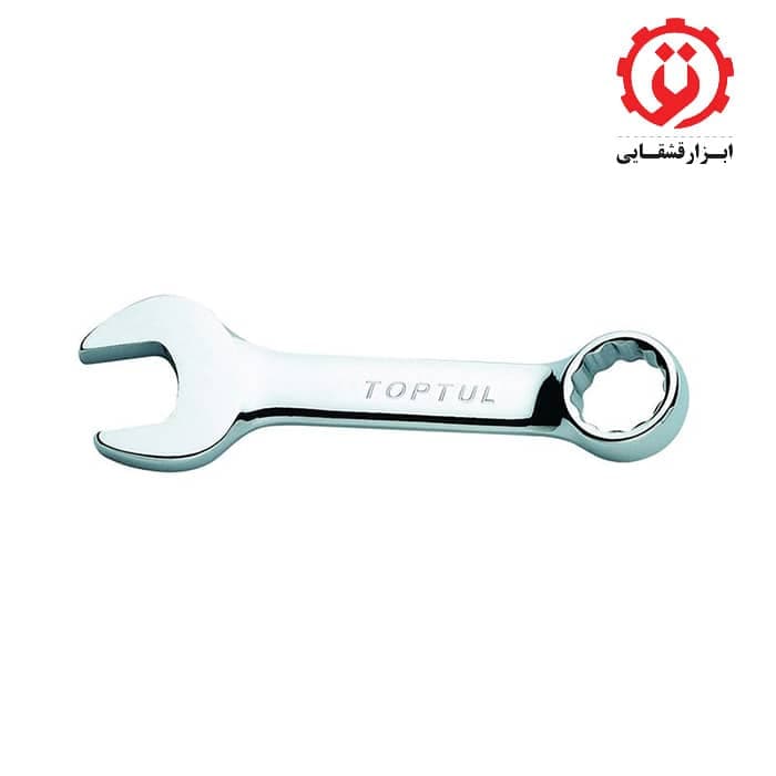 آچار کوتاه سایز 13 یکسر تخت و رینگی تاپ تول مدل AAAF1313