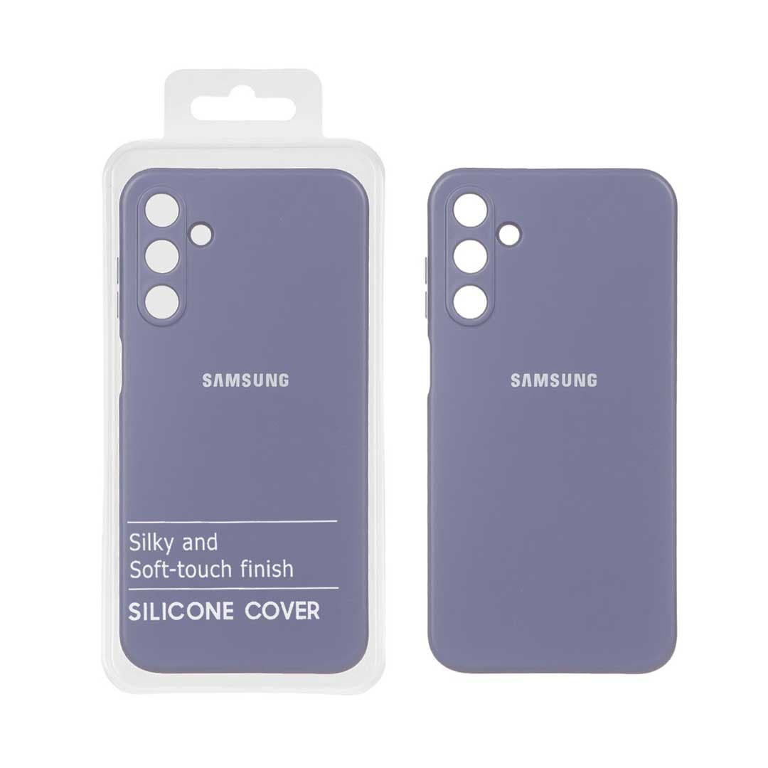 قاب نیو سیلیکون محافظ لنزدار Samsung Galaxy A15 – مشکی