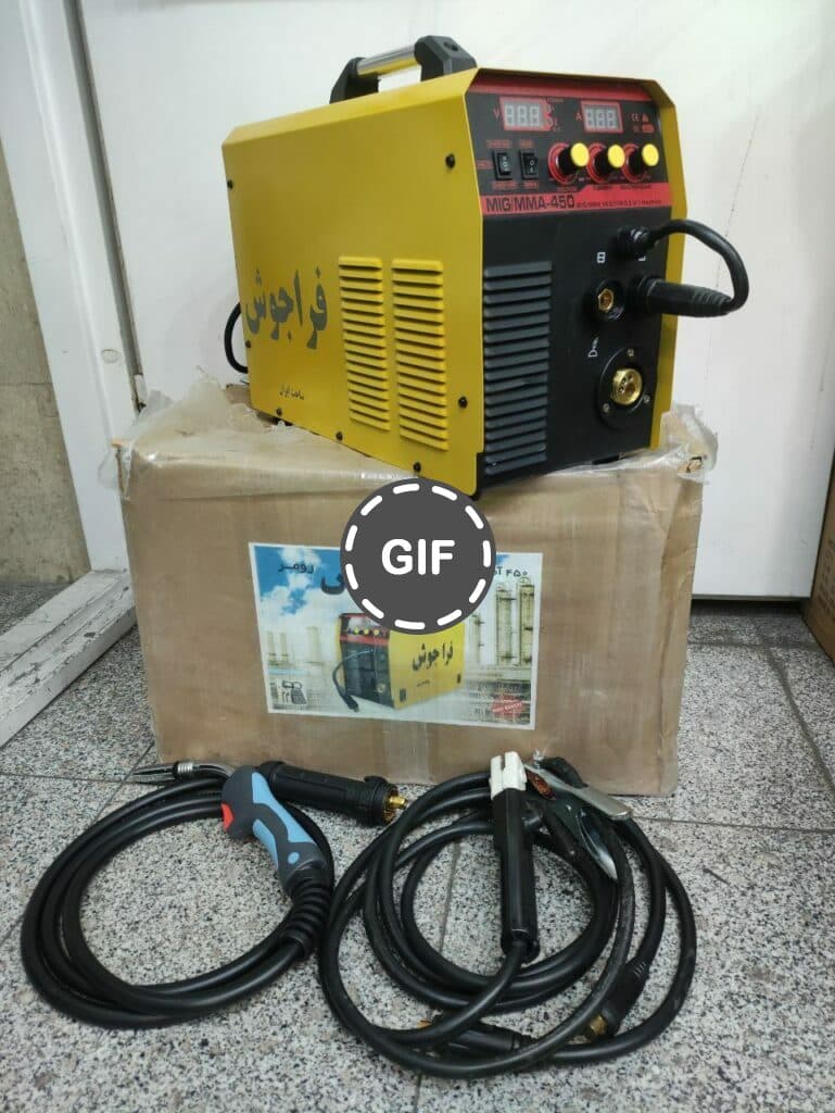 دستگاه جوش CO2 چهارکاره 450 موتور بزرگ فراجوش مدل MIG-MMA-450