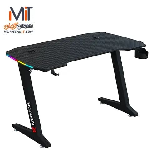 میز گیمینگ ردراگون مدل GD-3111BK 140cm RGB