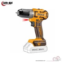 دریل شارژی چکشی 20 ولت براشلس اینکو مدل CIDLI20508