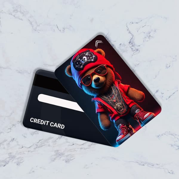 استیکر کارت بانکی مدل فانتزی خرگوش کد CAD95-K