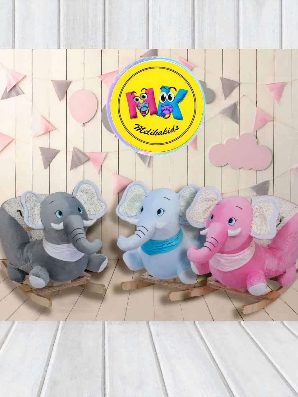 راکر طرح فیل نوزادی و کودک کد 94004