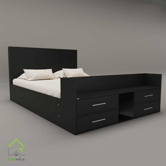 تخت خواب دو نفره مدل نورا