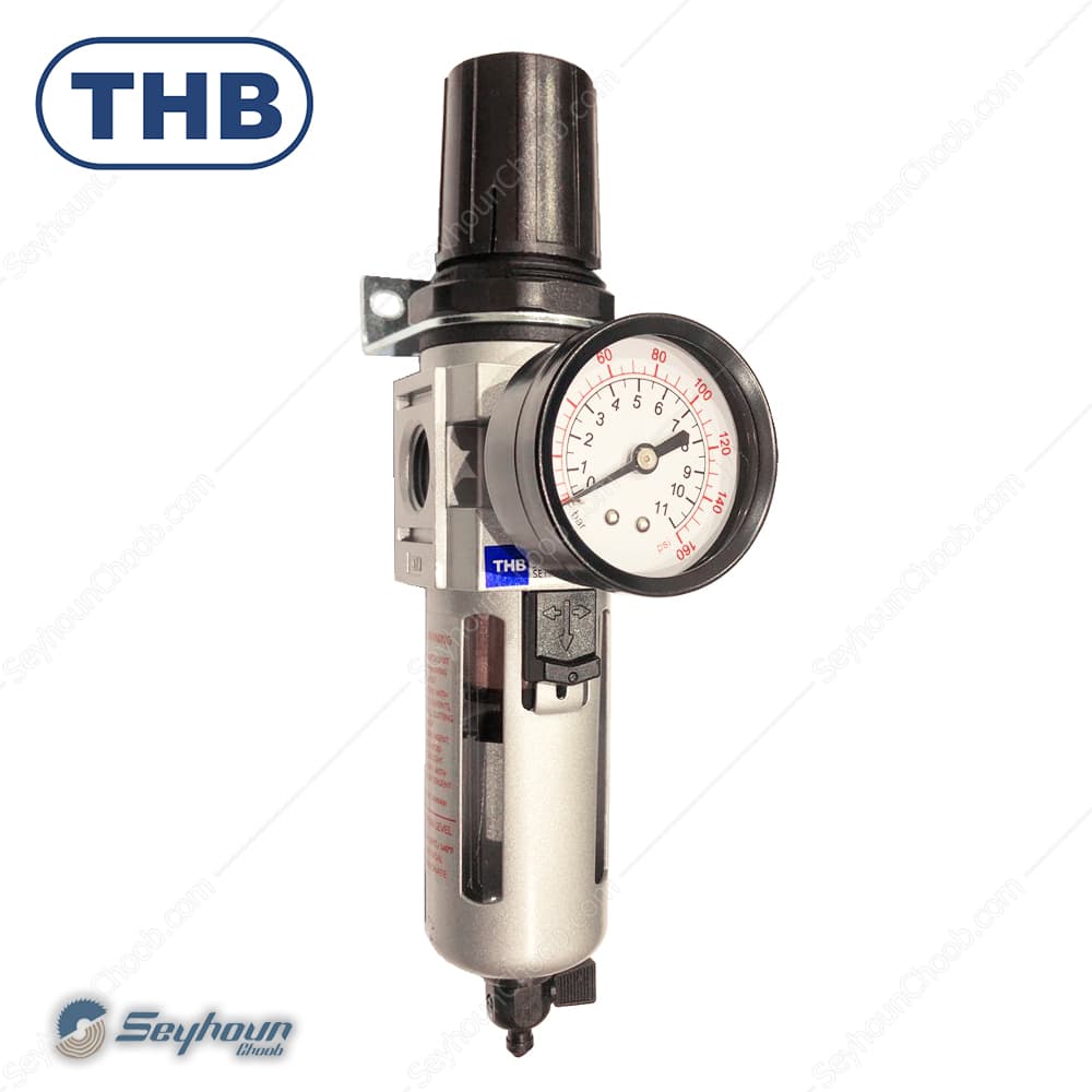 فیلتر رگلاتور ( واحد مراقبت ) تایوانی 1/4 اینچ برند تی اچ بی مدل THB FR502