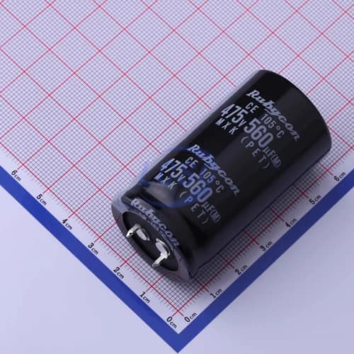 خازن الکترولیتی 560 میکروفاراد 475 ولت 475MXK560MLTNSN30X55