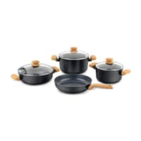 سرویس قابلمه گرانیت 7 پارچه کرکماز مونتانا مشکی