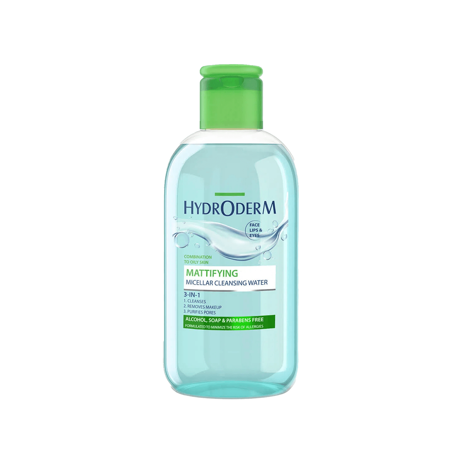 میسلار واتر 3 در 1 هیدرودرم مدل Mattifying مناسب پوست چرب و مختلط حجم 250 میلی لیتر