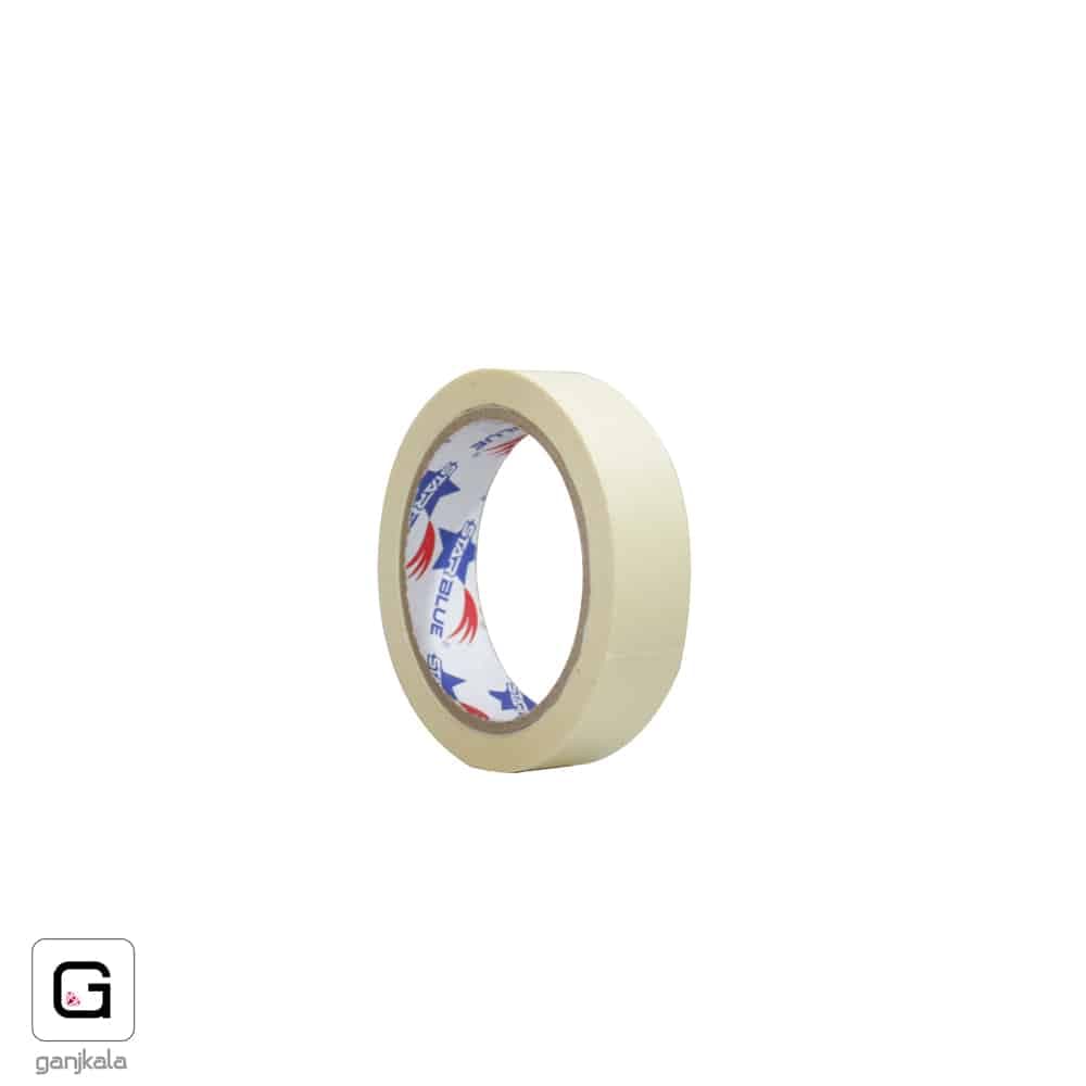 نوار چسب کاغذی 2.5 سانت 25 یارد (22.5 متر) استار بلو