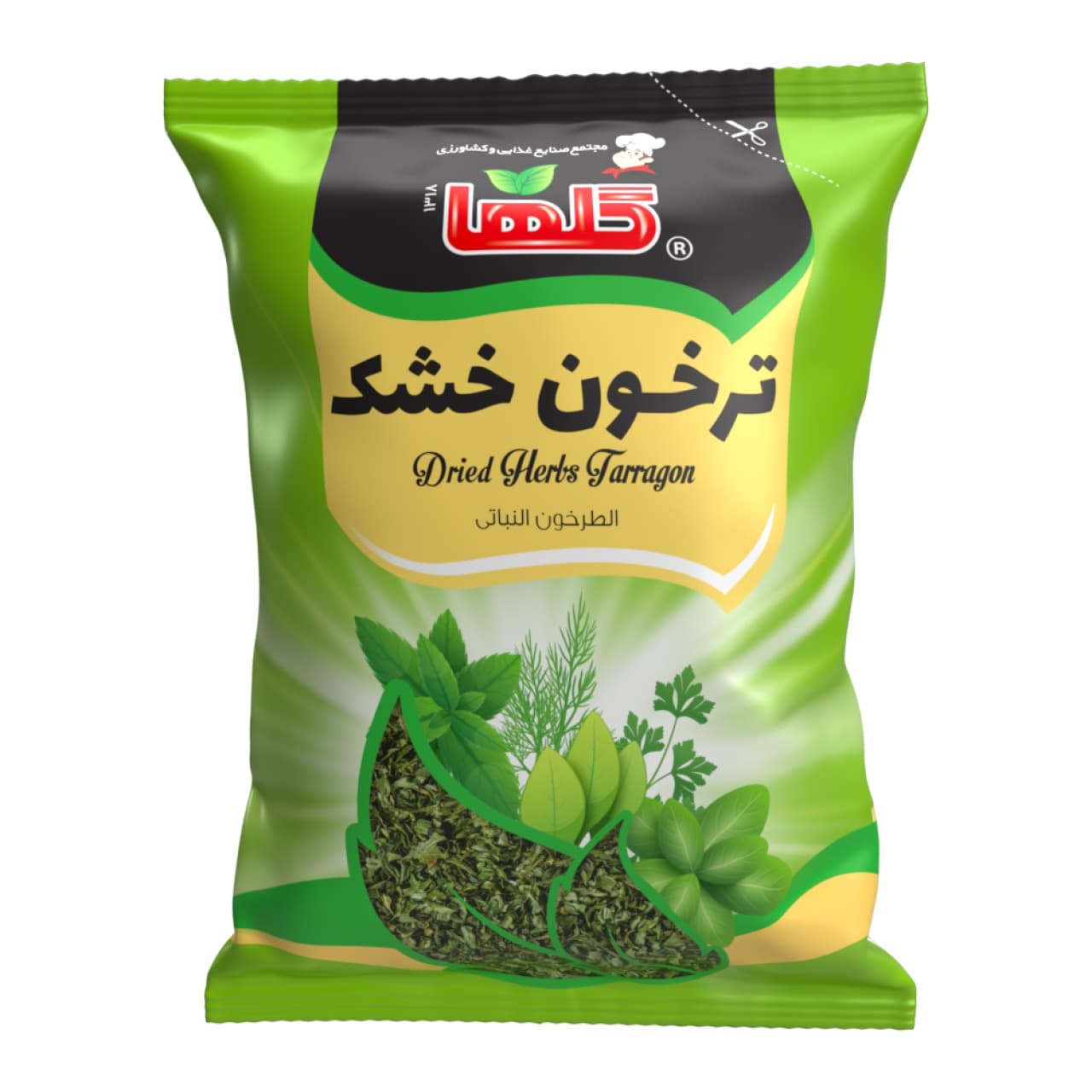 ترخون خشک گلها حجم80 گرم – سلفون