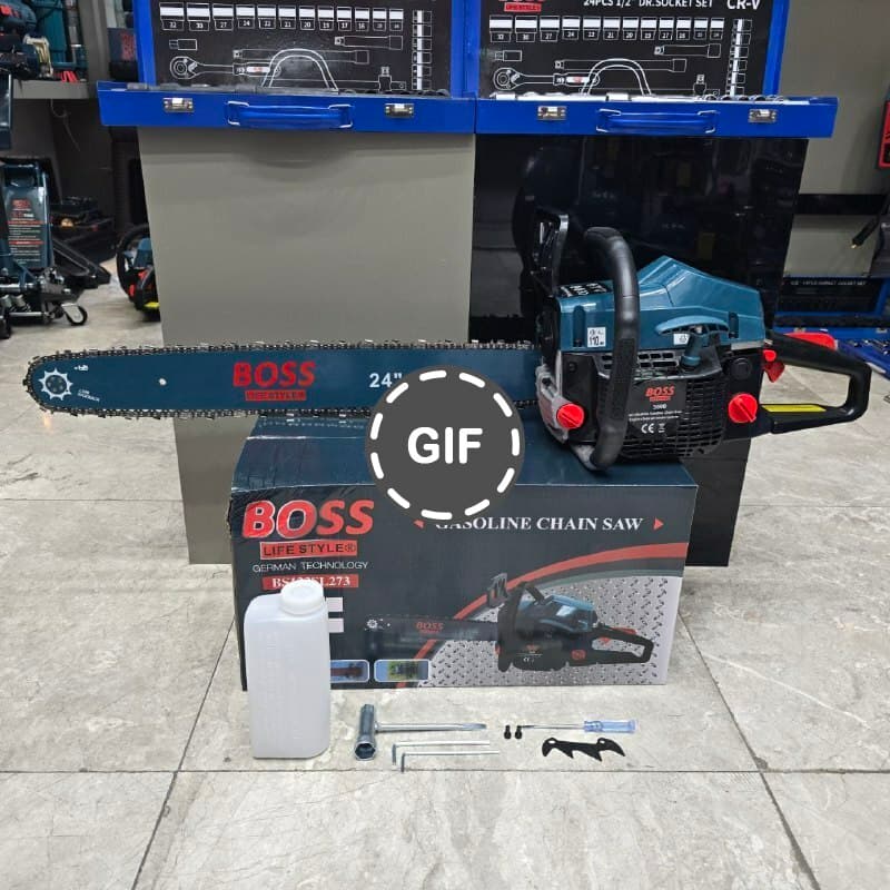 اره زنجیری بنزینی ۶۰ سانت باس مدل CHn55