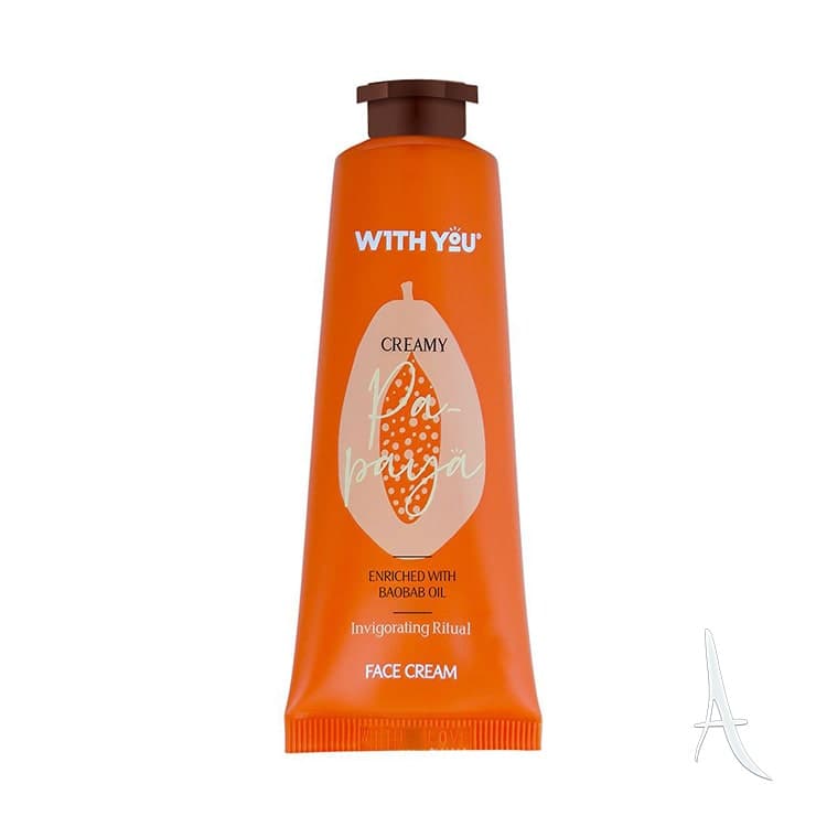 کرم صورت ویت یو حاوی عصاره پاپایا و روغن بائوباب