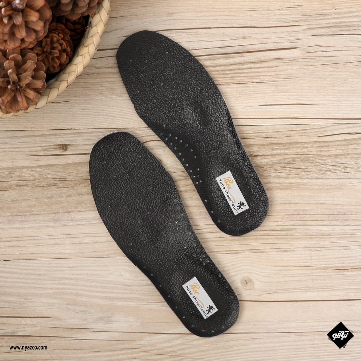 کفی چرم طبیعی پاکو B50