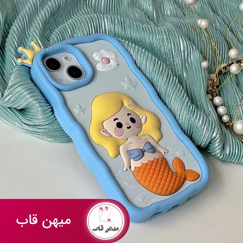 قاب گوشی آیفون پری دریایی - کد (۷۱۶۰۶)