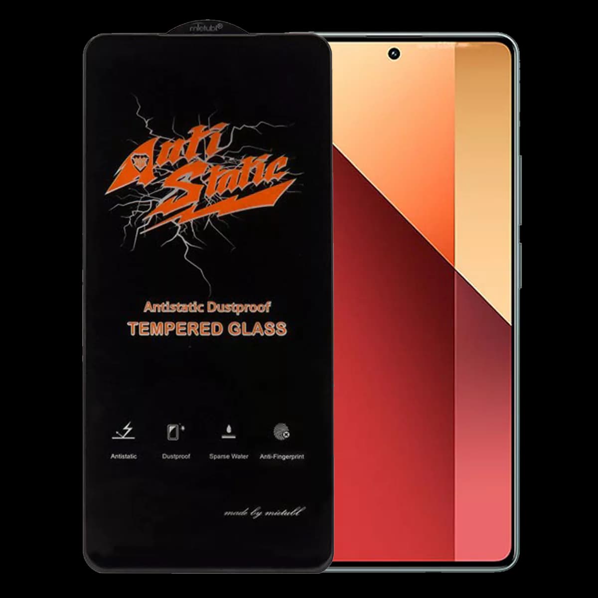 گلس گوشی شیائومی Redmi Note 13 Pro/M6 pro/Poco F5 میتوبل مدل آنتی استاتیک