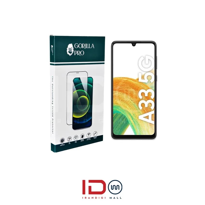 گلس و محافظ هیدروژلی (پرایوسی) نمایشگر گوشی سامسونگ مدل Galaxy A33 5G