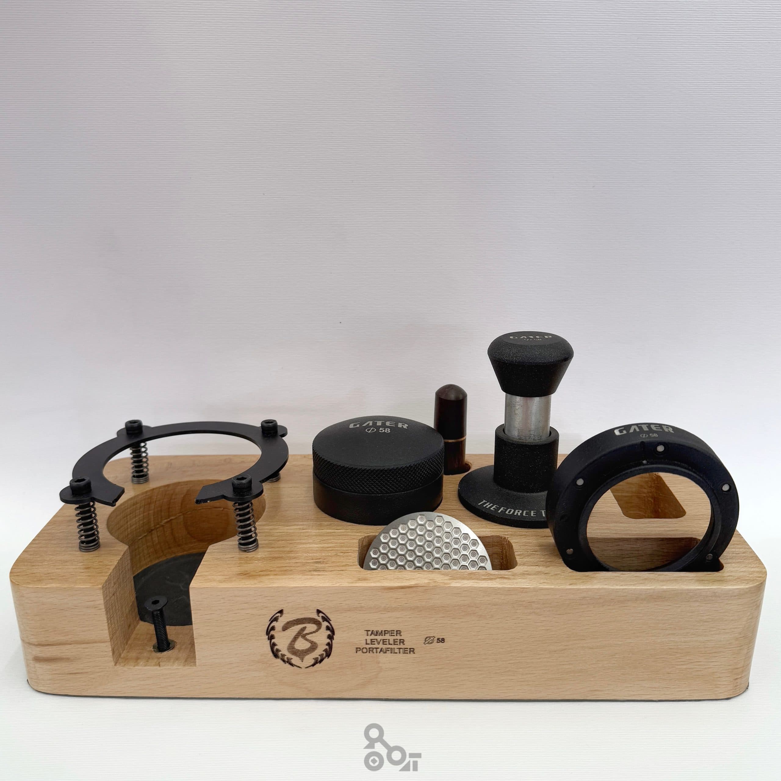 استند نظم دهنده چوبی (سایز 58) با تجهیزات