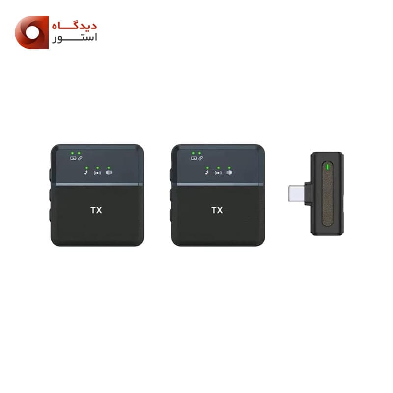 میکروفون بی سیم یقه ای اس ایکس SX8 Type-C Dual