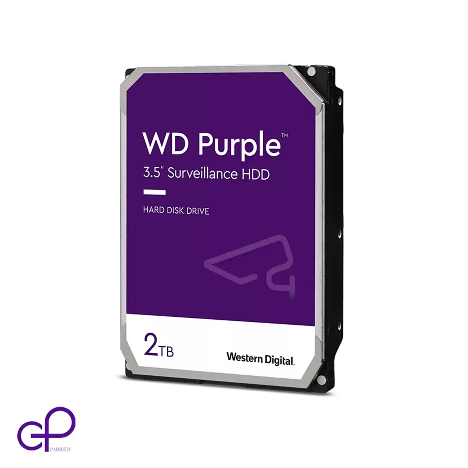 هارد اینترنال وسترن دیجیتال مدل Purple wd20purz ظرفیت 2 ترابایت