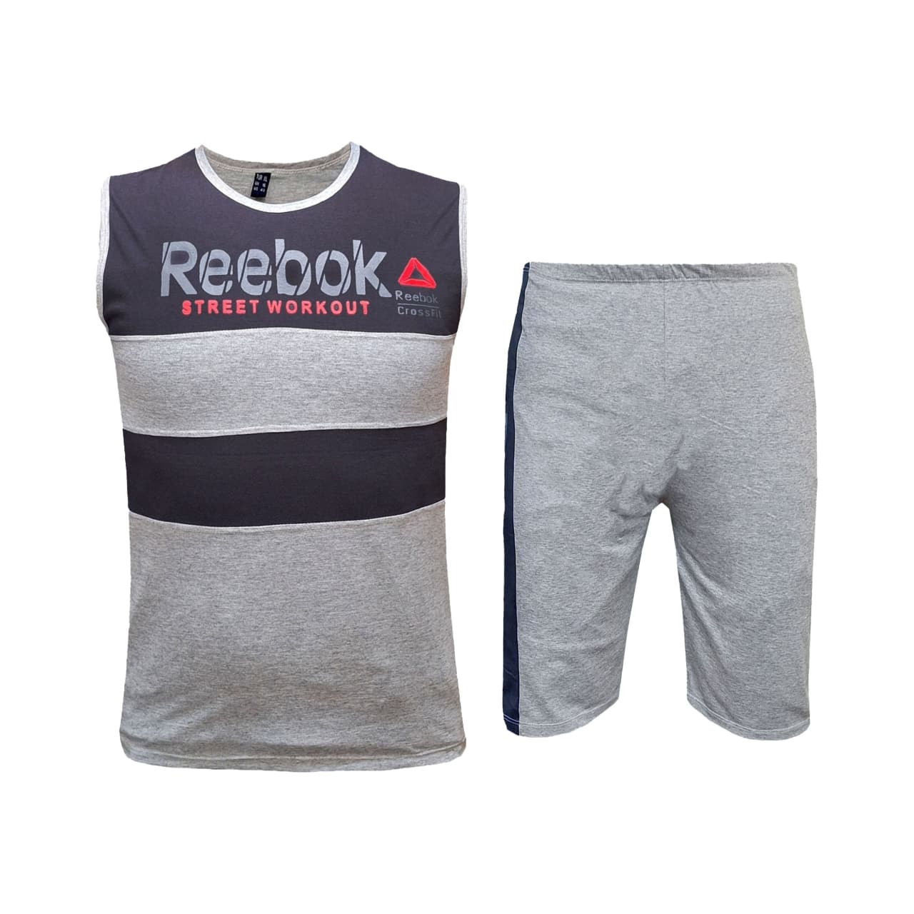 ست تاپ و شلوارک مردانه مدل BOX کد 1045