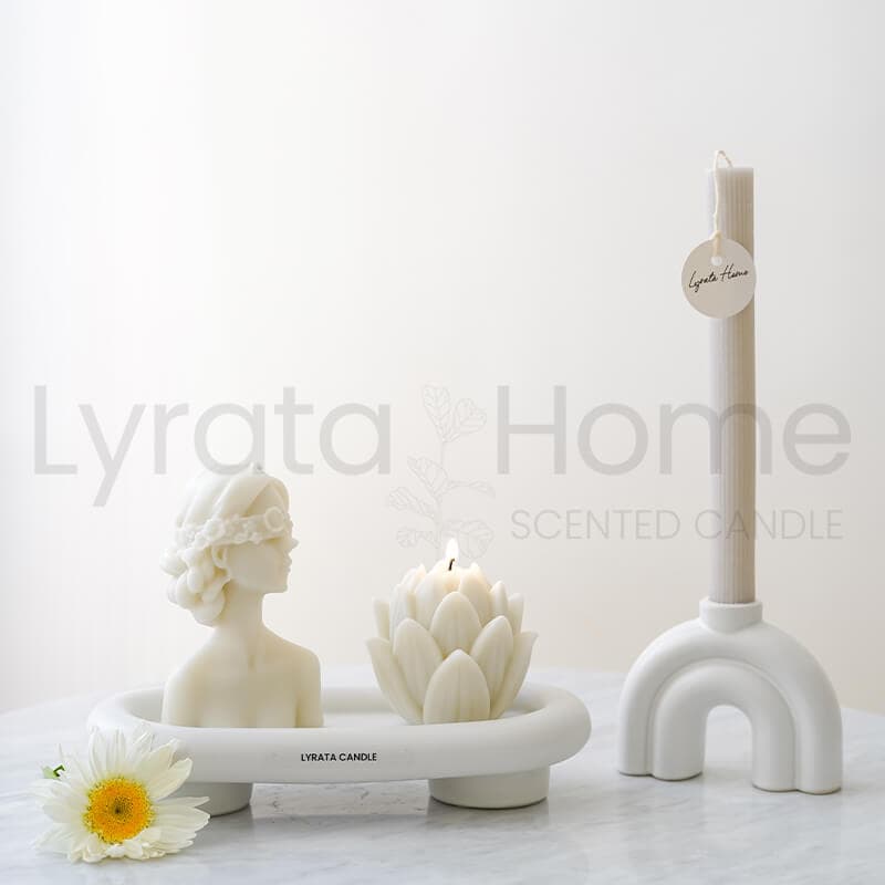 شمع دست ساز بهار بزرگ