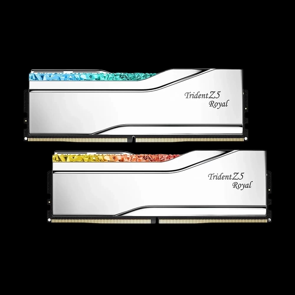 رم جی اسکیل Trident Z5 Royal RGB 64GB 32GBx2 6400MHz CL32