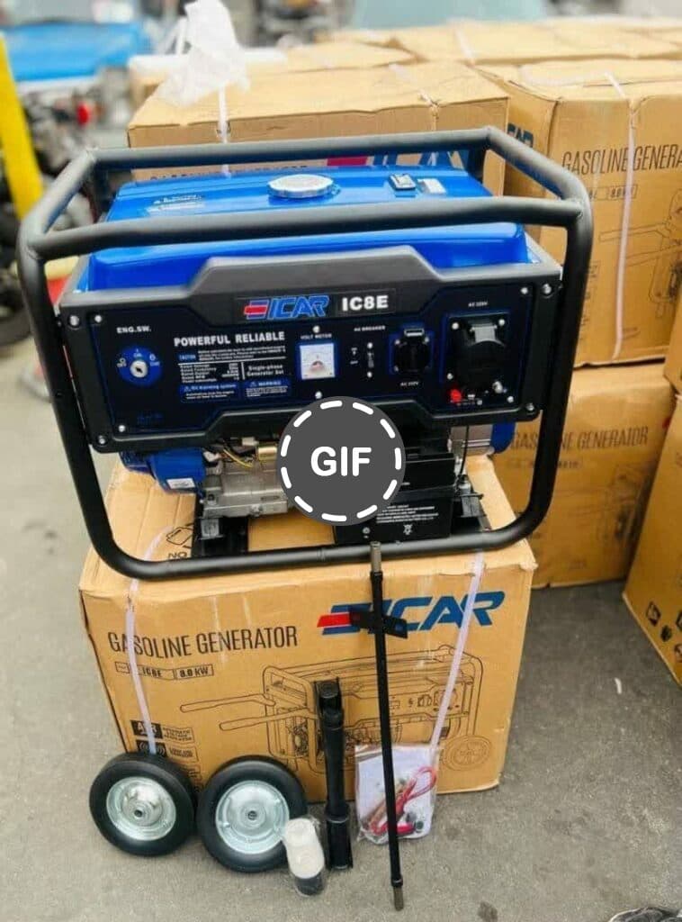 موتور برق 8 کیلووات ایکار ICAR مدل IC8E