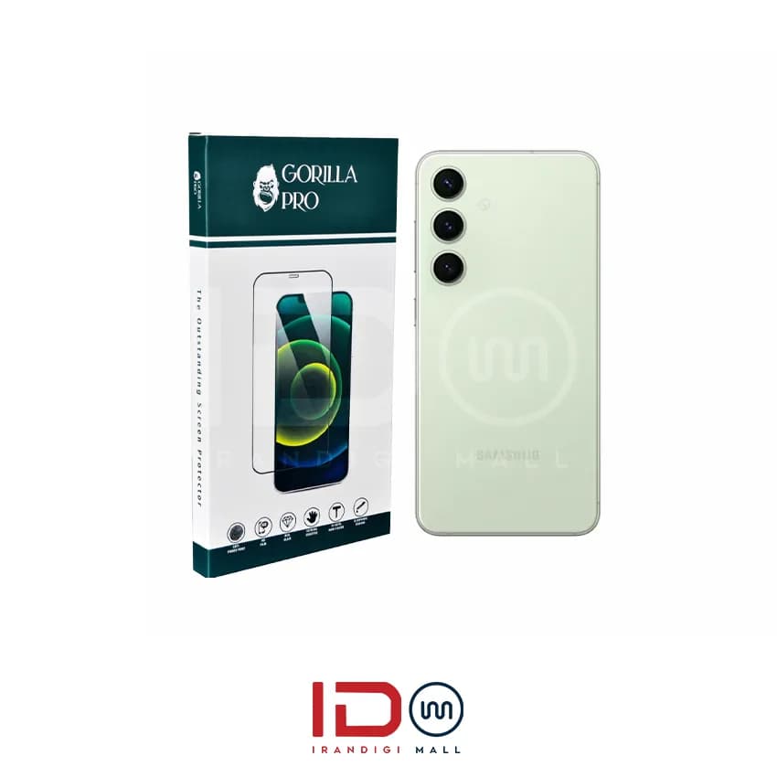 گلس و محافظ هیدروژلی (شفاف) بدنه گوشی سامسونگ مدل Galaxy S24 Plus