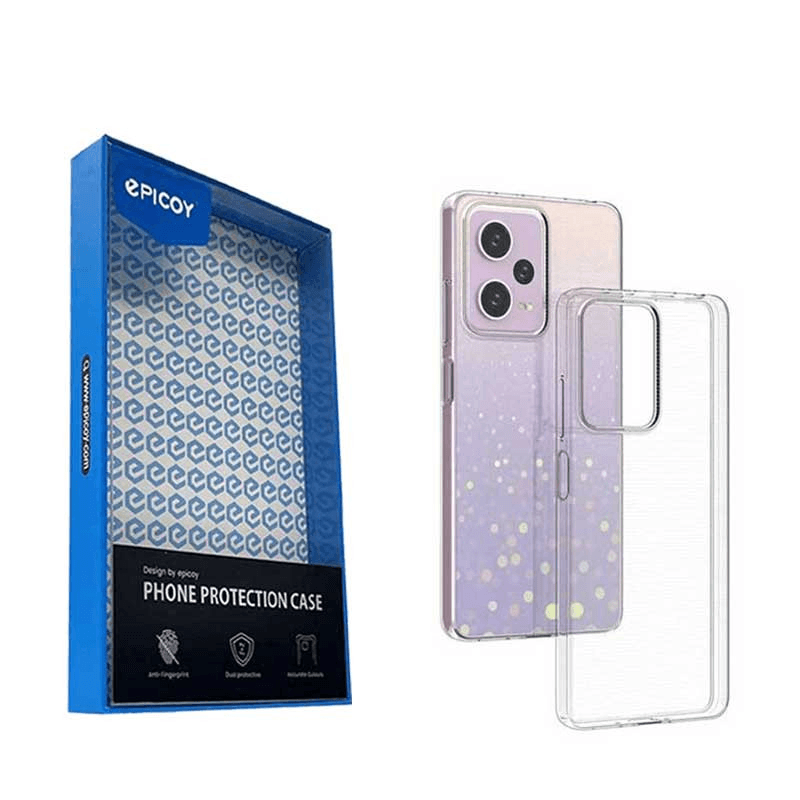 کاور گوشی پوکو X5 Pro اپیکوی مدل Transparent Clear