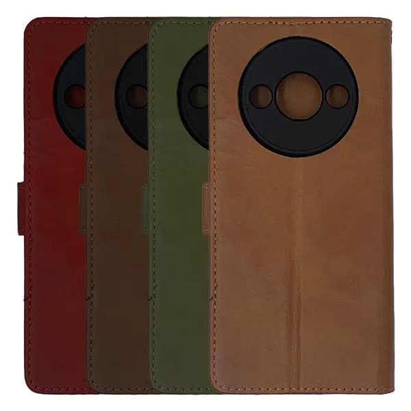 کیف چرمی کلاسوری شیائومی Redmi A3 بند دار