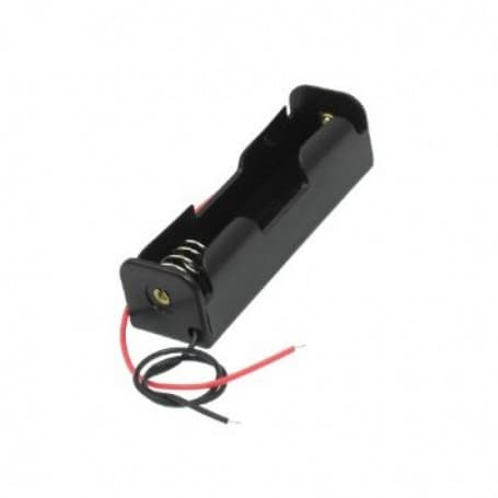 جا باتری تکی ۱۸۶۵۰ باتری های لیتیوم یون ۳.۷ ولت سیم دار