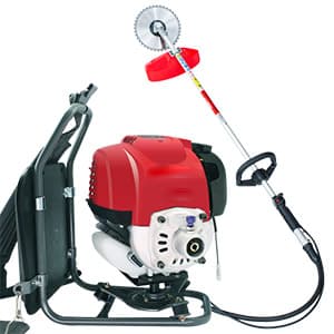 علفتراش پشتی ۴ زمانه طرح هوندا gx35