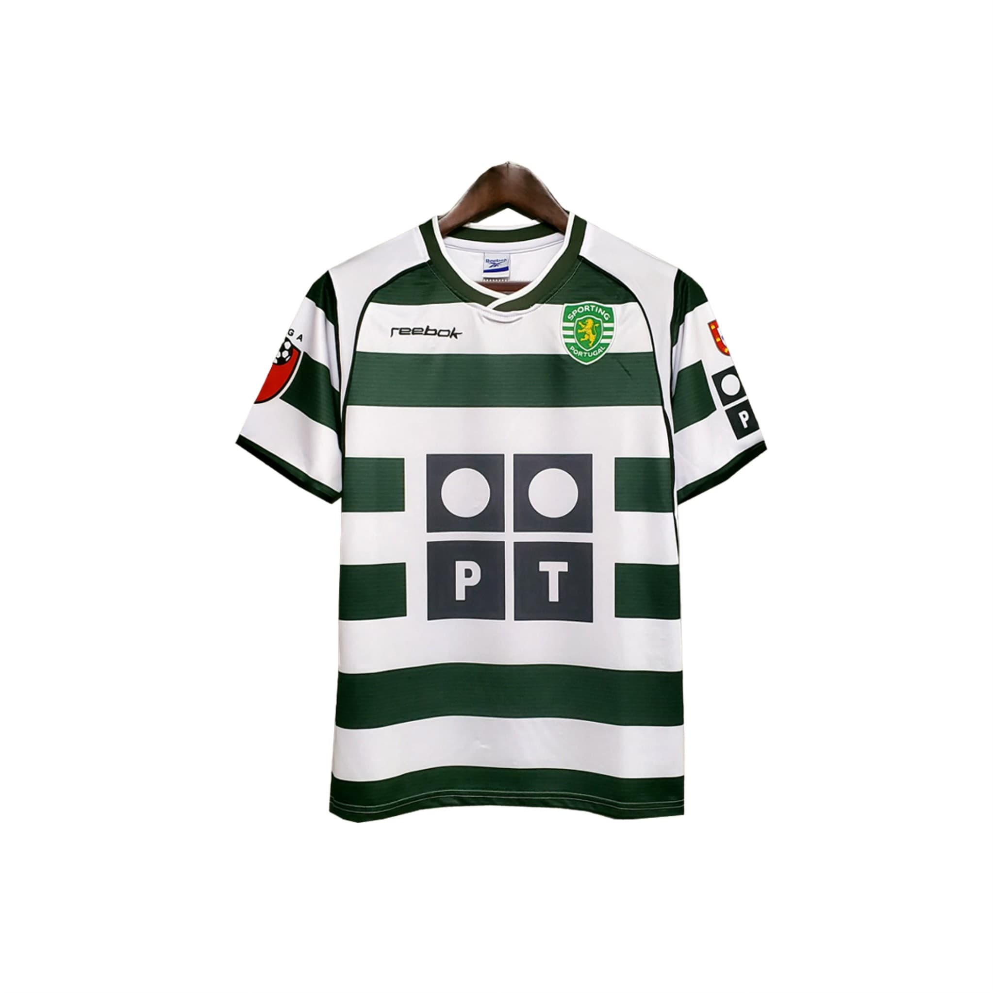 کیت کلاسیک اول اسپورتینگ لیسبون 2002-پیراهن تک