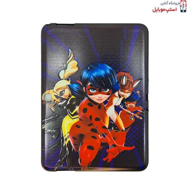 قاب طرح دار تبلت سامسونگ Tab S2 8 SM-T710 – T715 – T719 طرح دختر کفشدوزکی