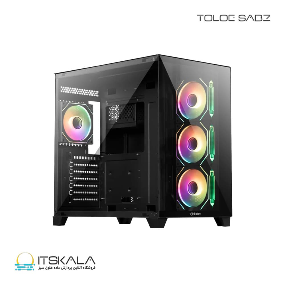 کیس کامپیوتر فاطر مدل FG-880B Mid Tower مشکی