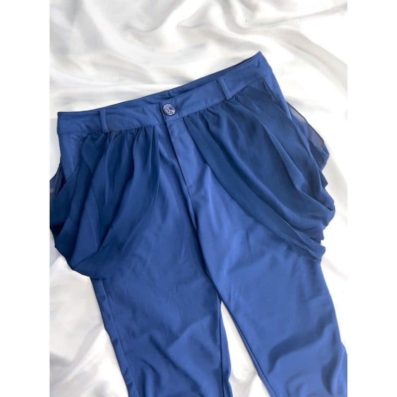 شلوار مجلسی سرمه ای