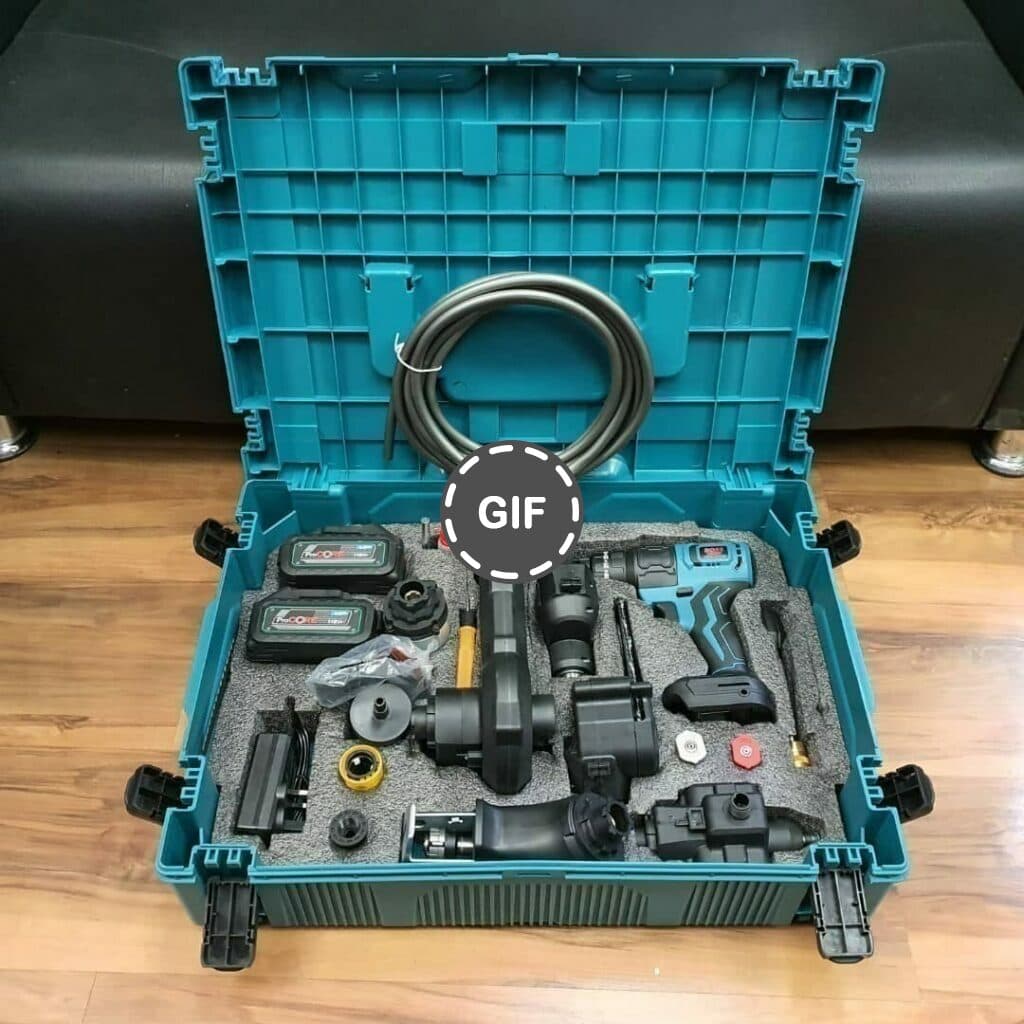 مجموعه ۹ کاره براش لس باس مدل bs-9br