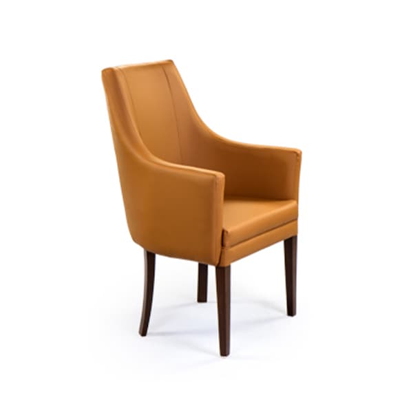 صندلی ناهارخوری جهانتاب مدل کارول دسته دار