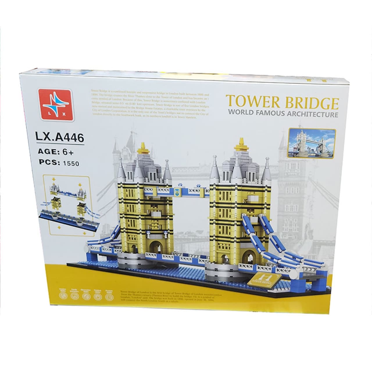 ساختنی ال ایکس مدل Tower Bridge کد 446