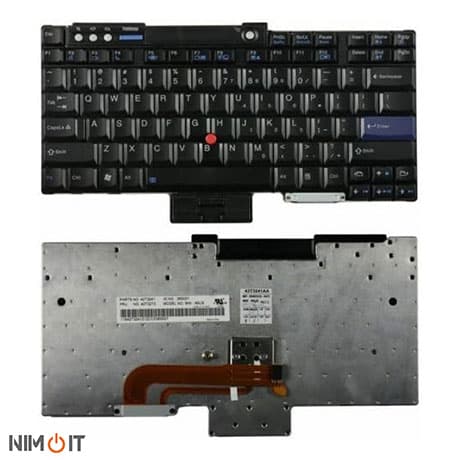 کیبورد لپ تاپ Lenovo IBM Thinkpad R60 R60e R60i R61 R61e R61i T60 T60p T61 T61p Z60 Z60M Z60T Z61 Z61M Z61T R400 R500 T400 T500 W500 W700 W700ds