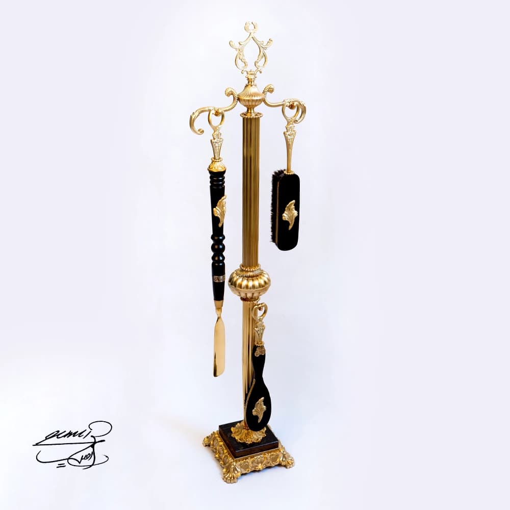 سرویس کفش و لباس برنزی سلطنتی کد 2402