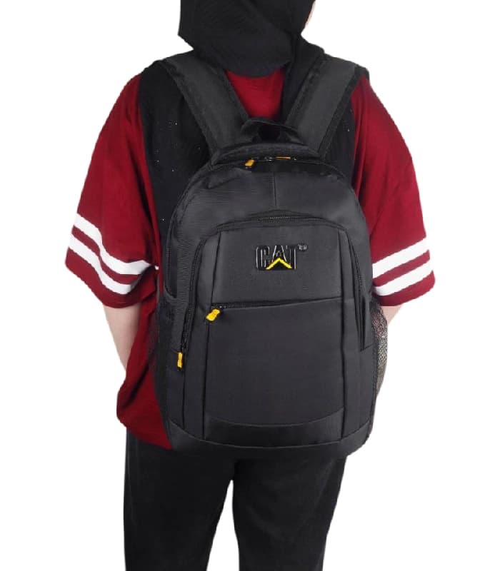 کوله پشتی مدرسه ای برزنت کت مدل CAT-1327