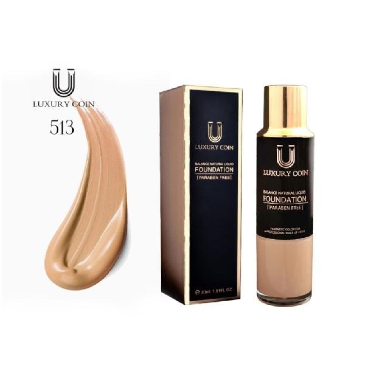 کرم پودر لاکچری کویین شماره 513 حجم 30 میل